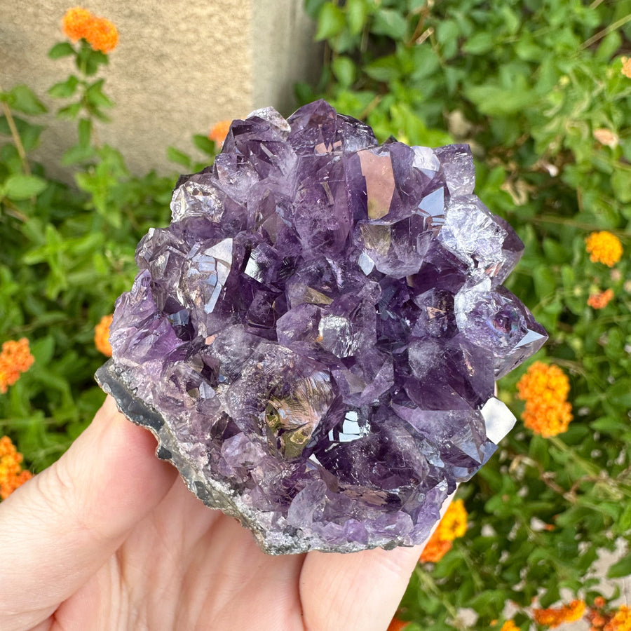 Amethyst Geode Raw Flower