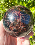 Large Garnet Sphere