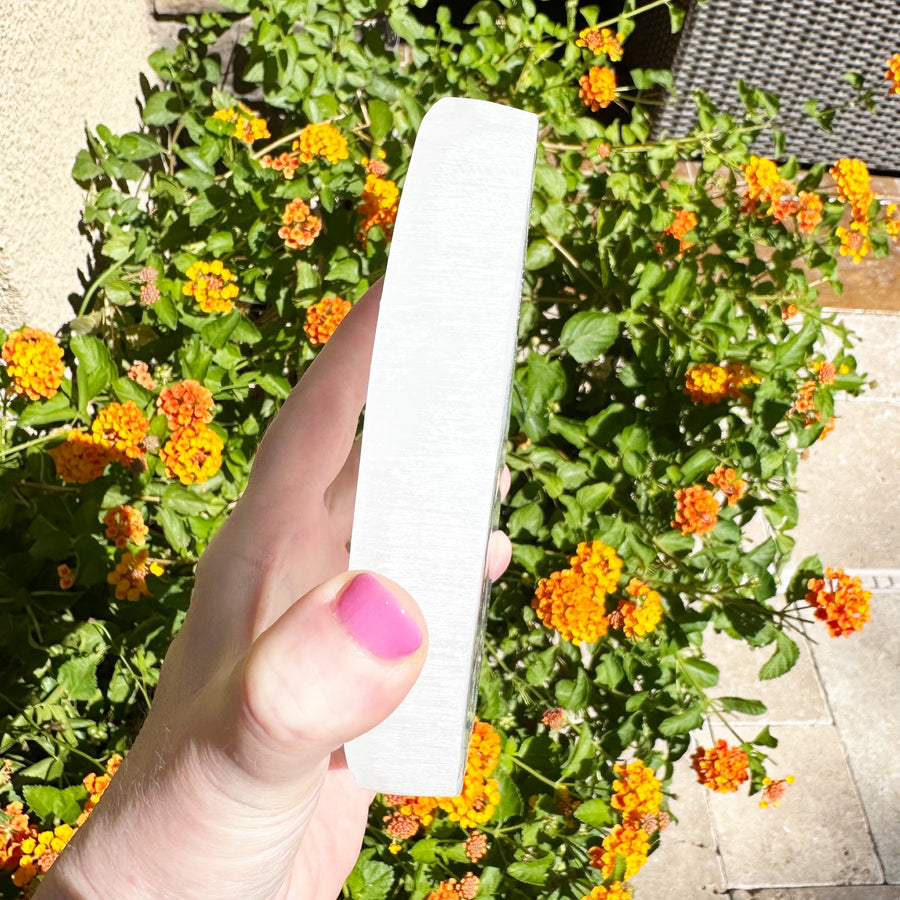 Large Round Selenite Charging Plate or Pedestal