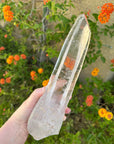 Powerhouse Lemurian Quartz Crystal from Diamantina Brazil