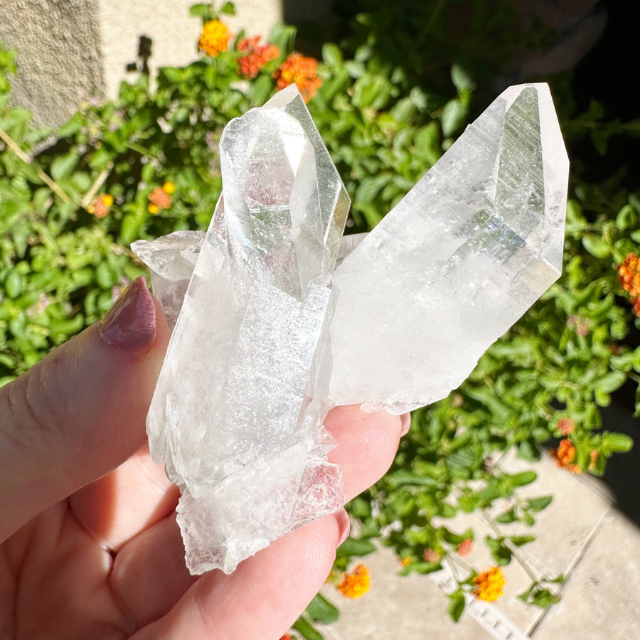 Arkansas Quartz Crystal Cluster Point - Collier Creek Mine