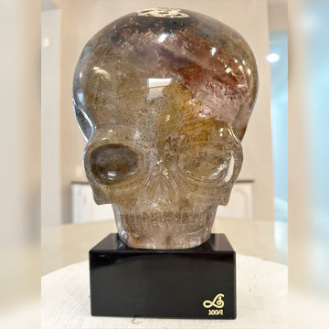 Circle 100-1 Shaman Quartz Magical Child Master Crystal Skull Carved by Leandro de Souza
