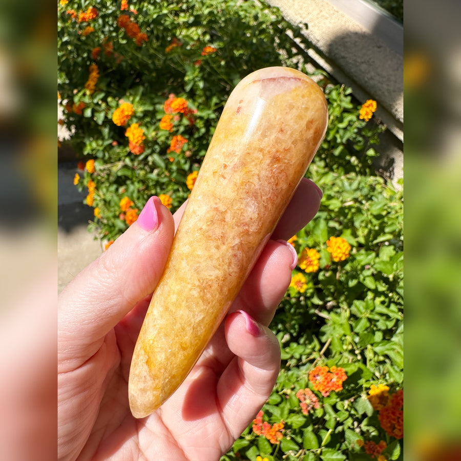 Himalayan Golden Healer Quartz Wand