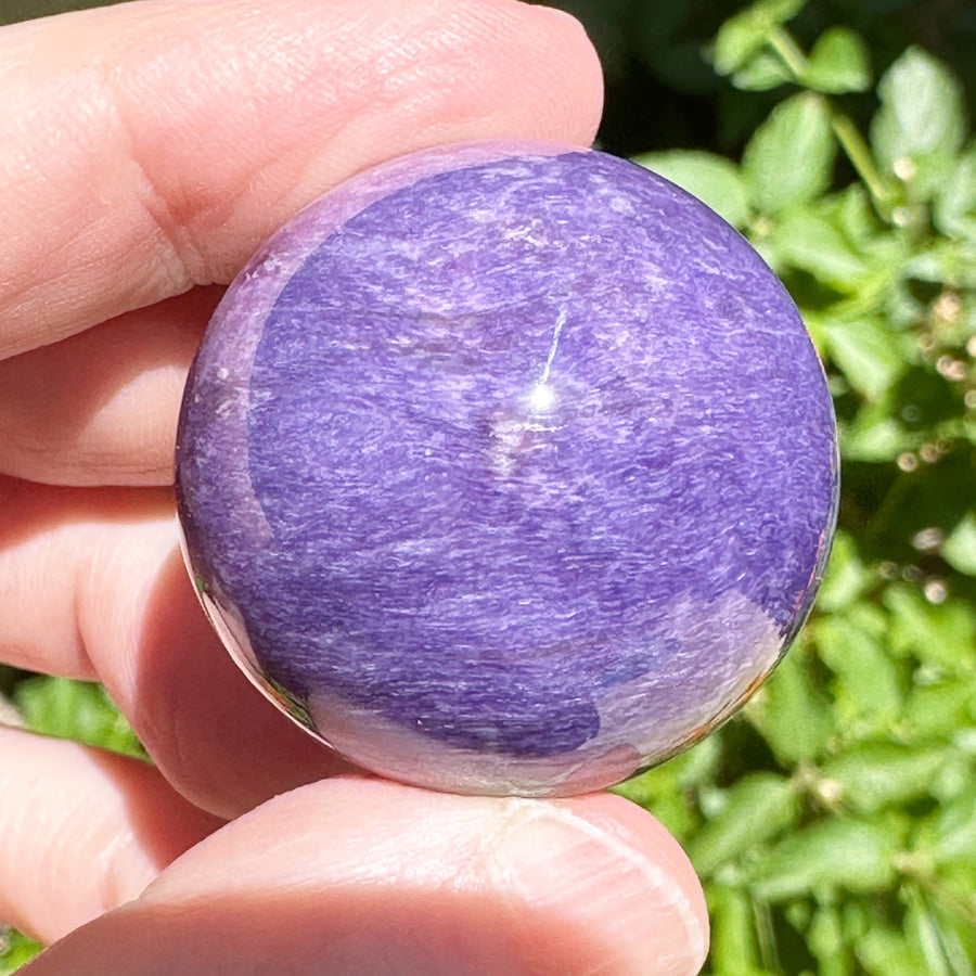 Charoite Crystal Sphere