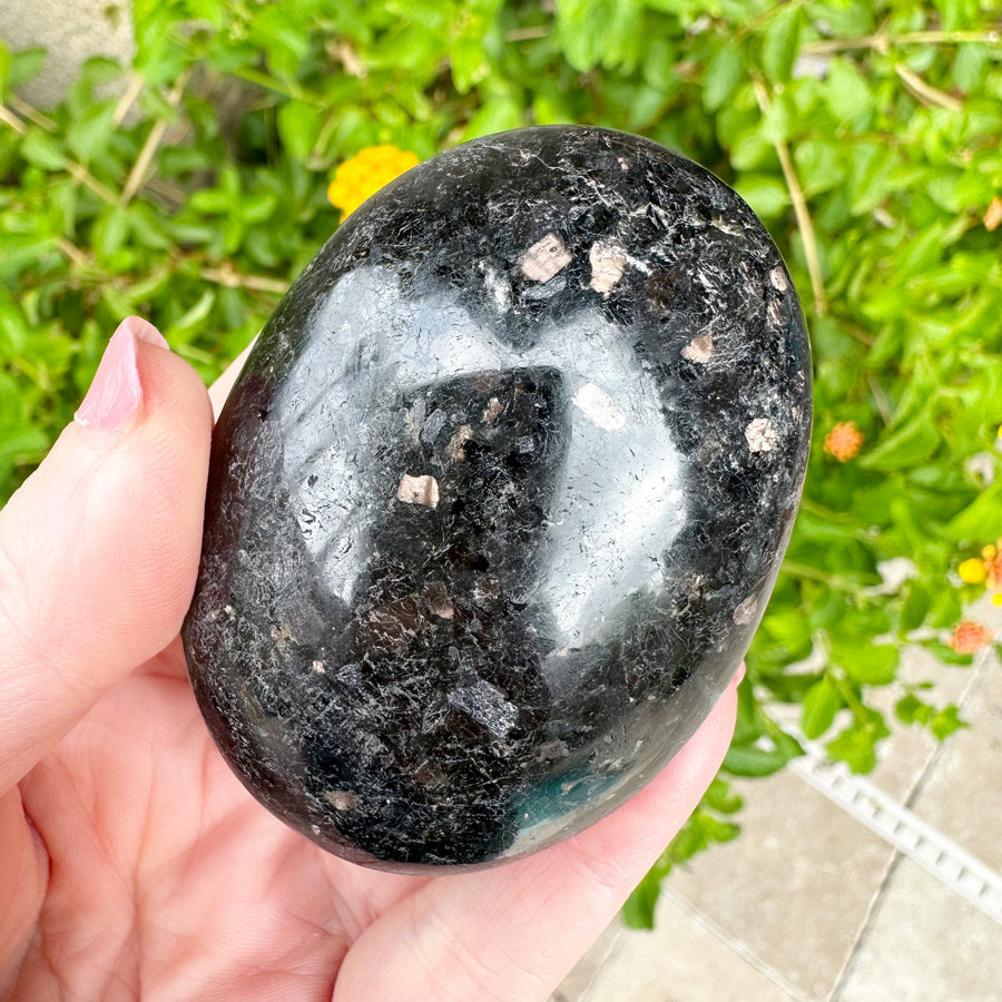 Coppernite Palm Stone