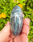 Ruby Kyanite Crystal Palm Stone