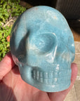 Trolleite Crystal Skull Carved by Leandro de Souza