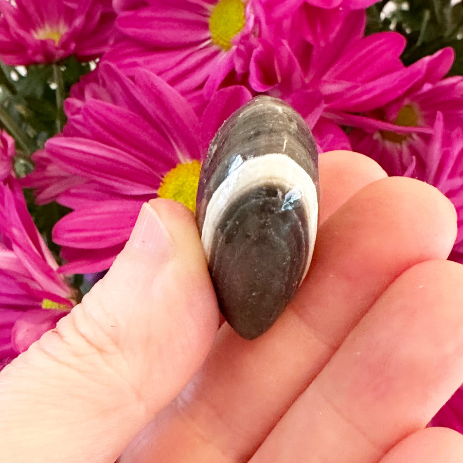 Banded Calcite Crystal Heart