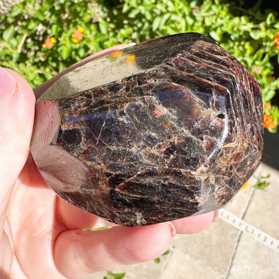 Large Natural Genuine Garnet Freeform Grade A