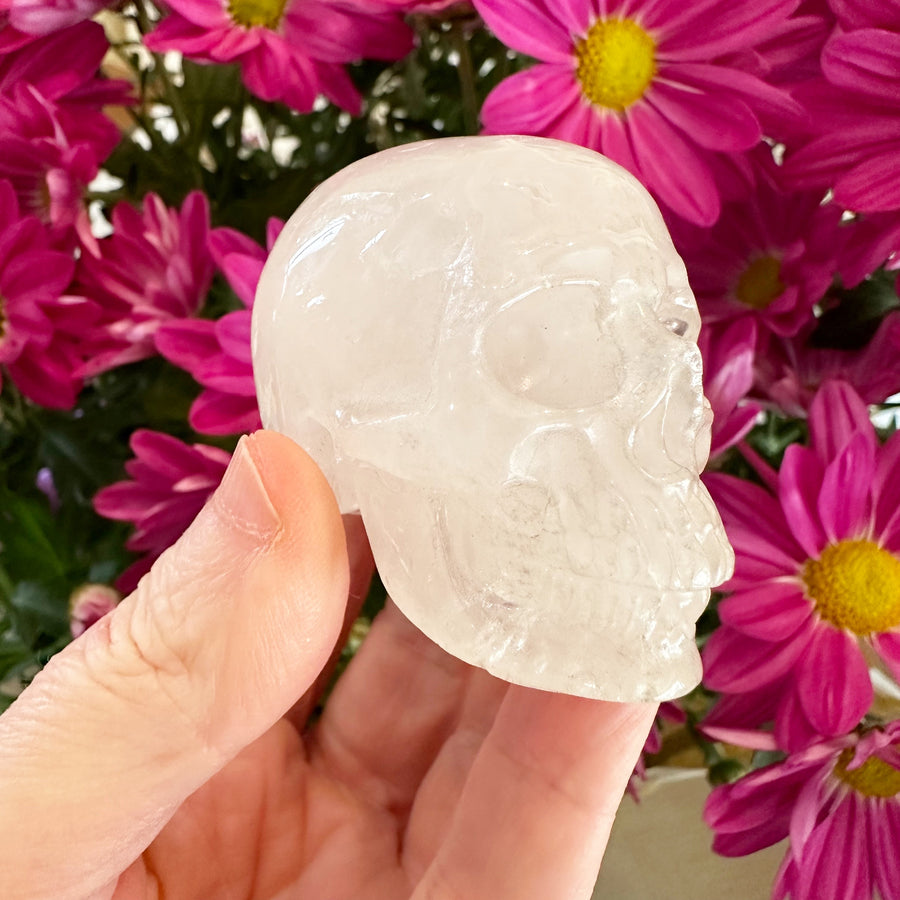 Quartz Crystal Skull Small