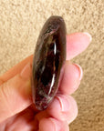 Rhodolite Garnet Heart Palm Stone