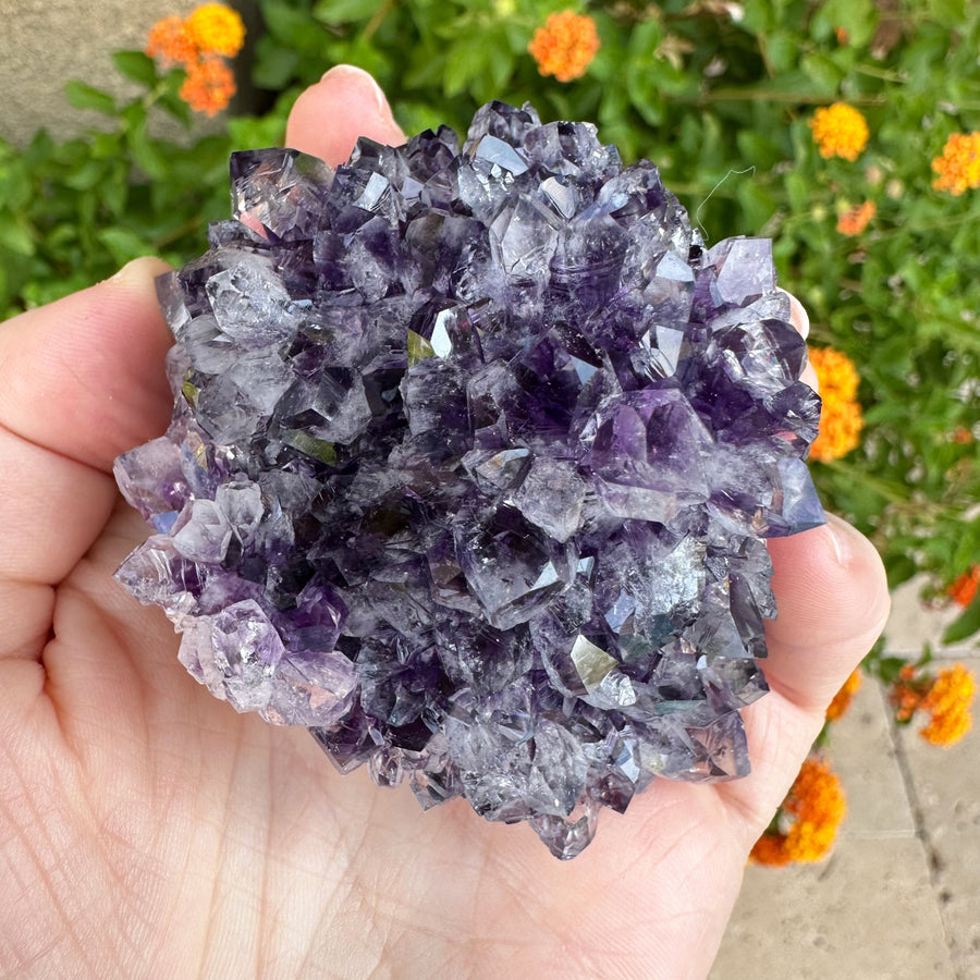 Amethyst Geode Raw Flower