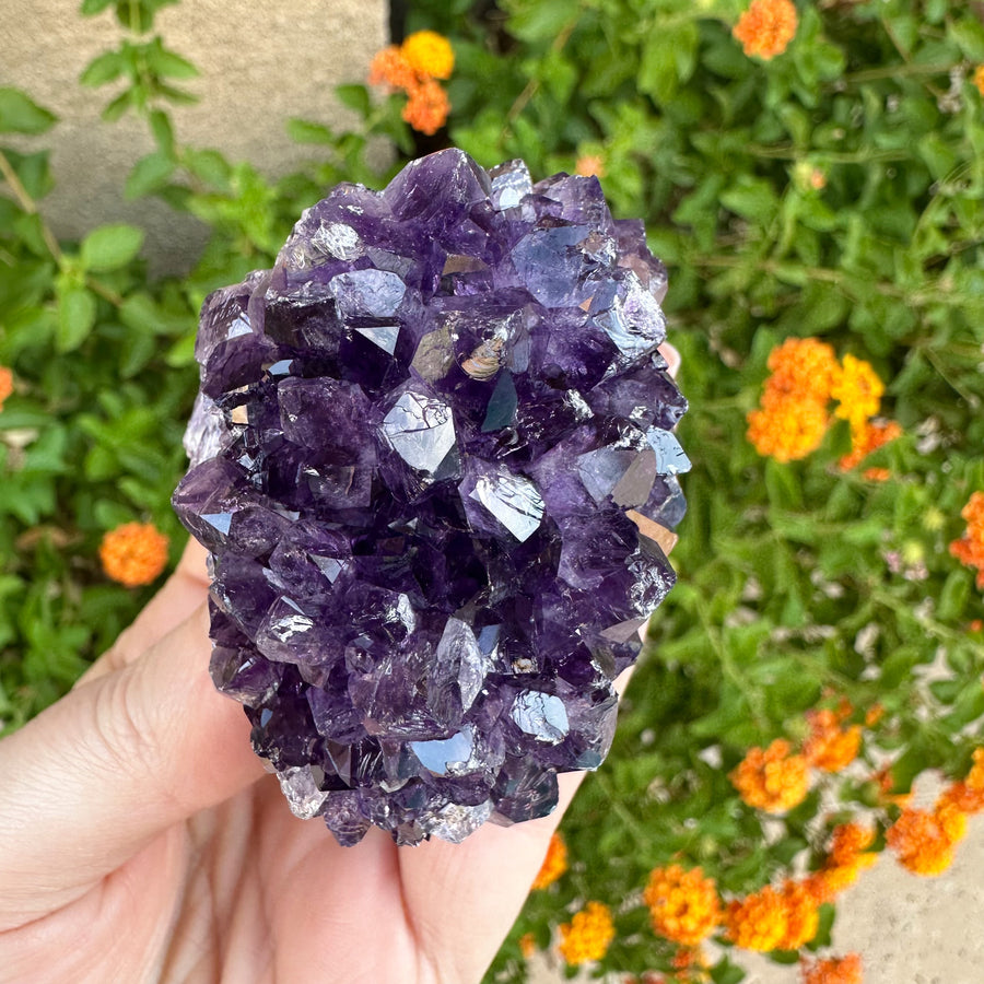 Amethyst Geode Raw Flower
