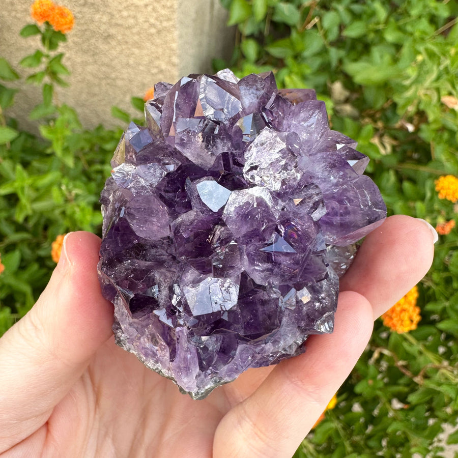 Amethyst Geode Raw Flower