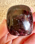 Rhodolite Garnet Palm Stone