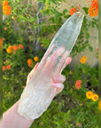 Powerhouse Lemurian Quartz Crystal from Diamantina Brazil