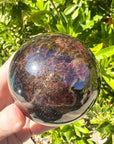 Large Star Garnet Sphere