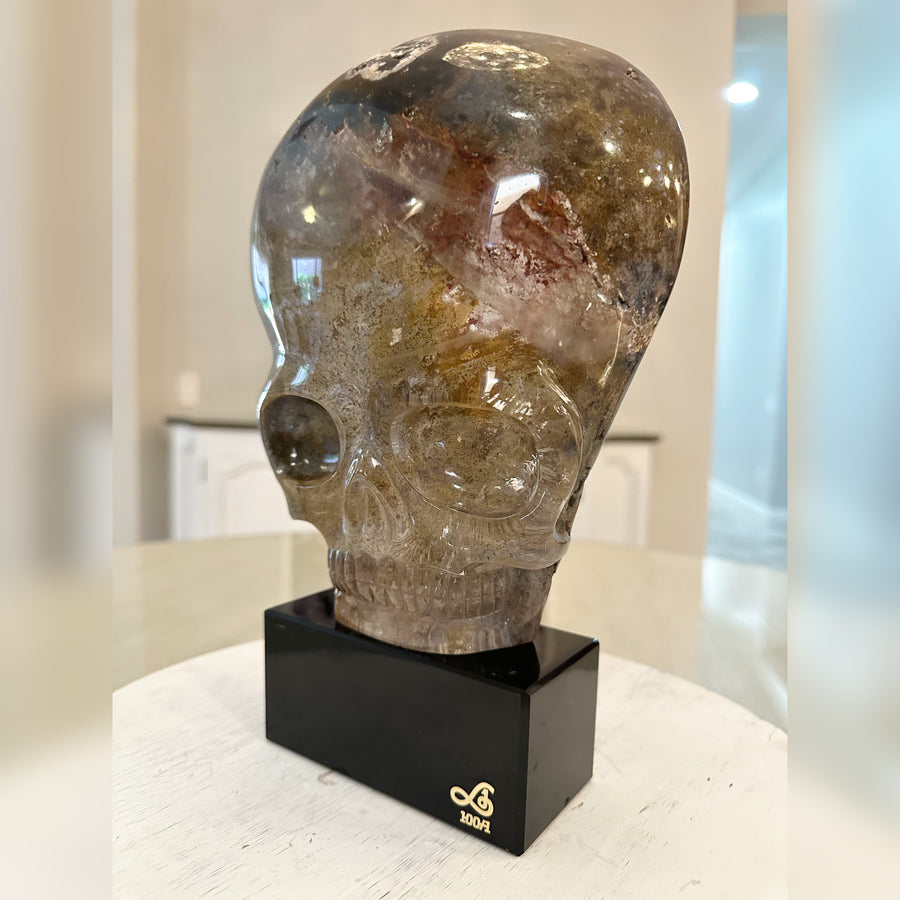 Circle 100-1 Shaman Quartz Magical Child Master Crystal Skull Carved by Leandro de Souza