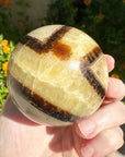 Large Dragon Septarian Crystal Sphere