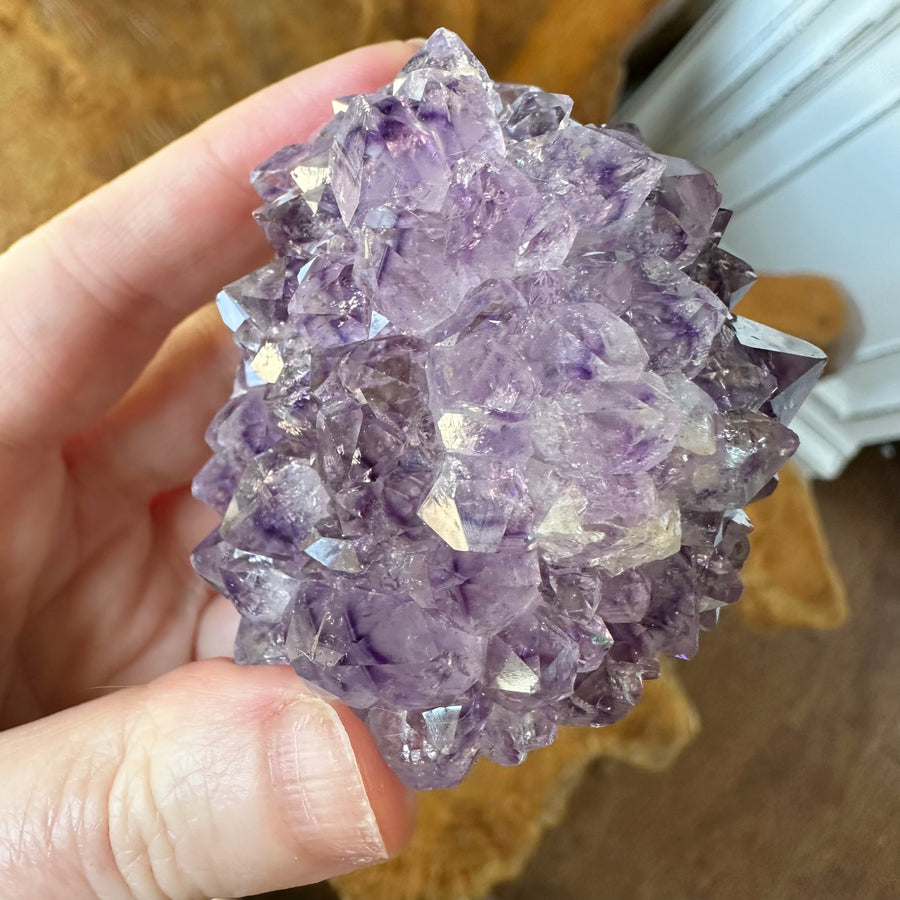 Amethyst Geode Stalactite Flower