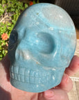 Trolleite Crystal Skull Carved by Leandro de Souza