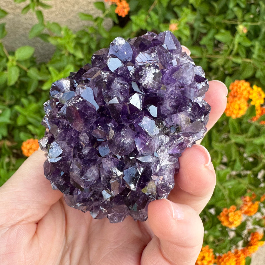Amethyst Geode Raw Flower