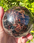 Large Garnet Sphere