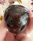 Garnet Magical Child Crystal Skull Carved by Leandro de Souza