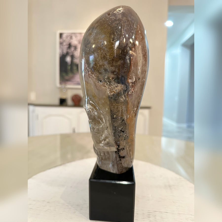 Circle 100-1 Shaman Quartz Magical Child Master Crystal Skull Carved by Leandro de Souza