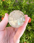 Rainbow Quartz Vogel Style Wand 12 Sided