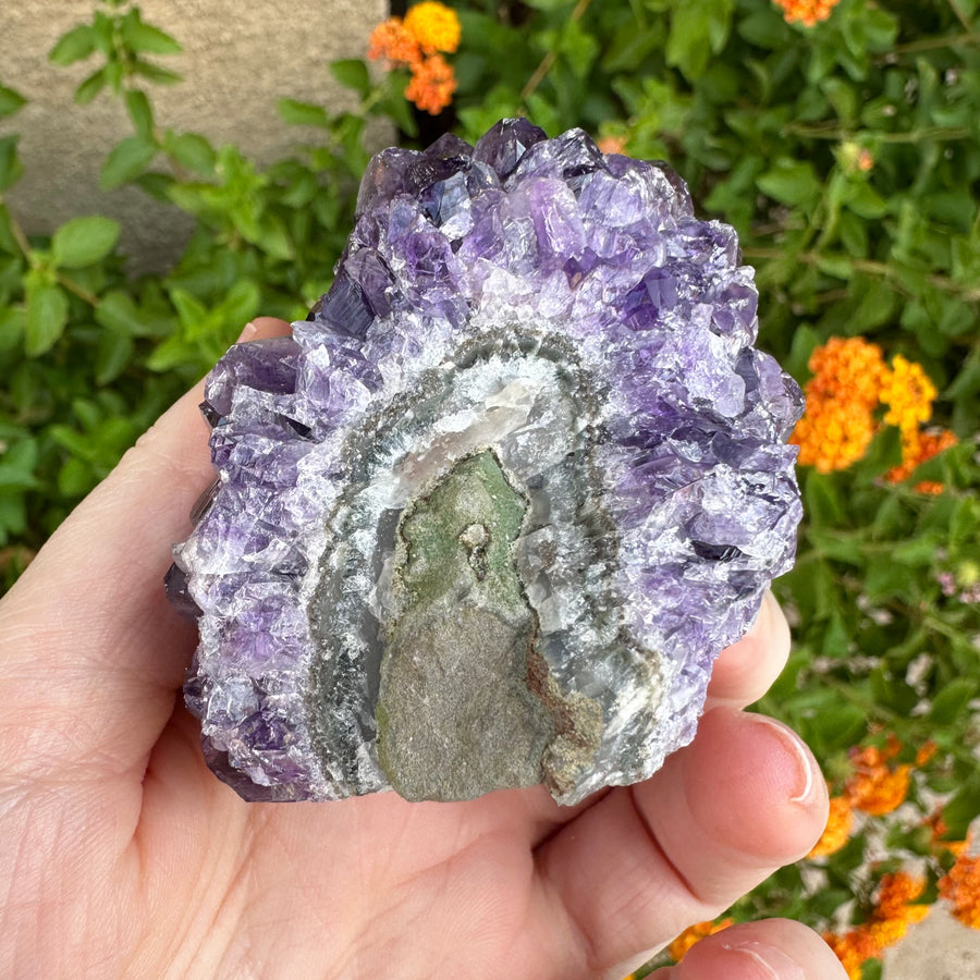 Amethyst Geode Raw Flower