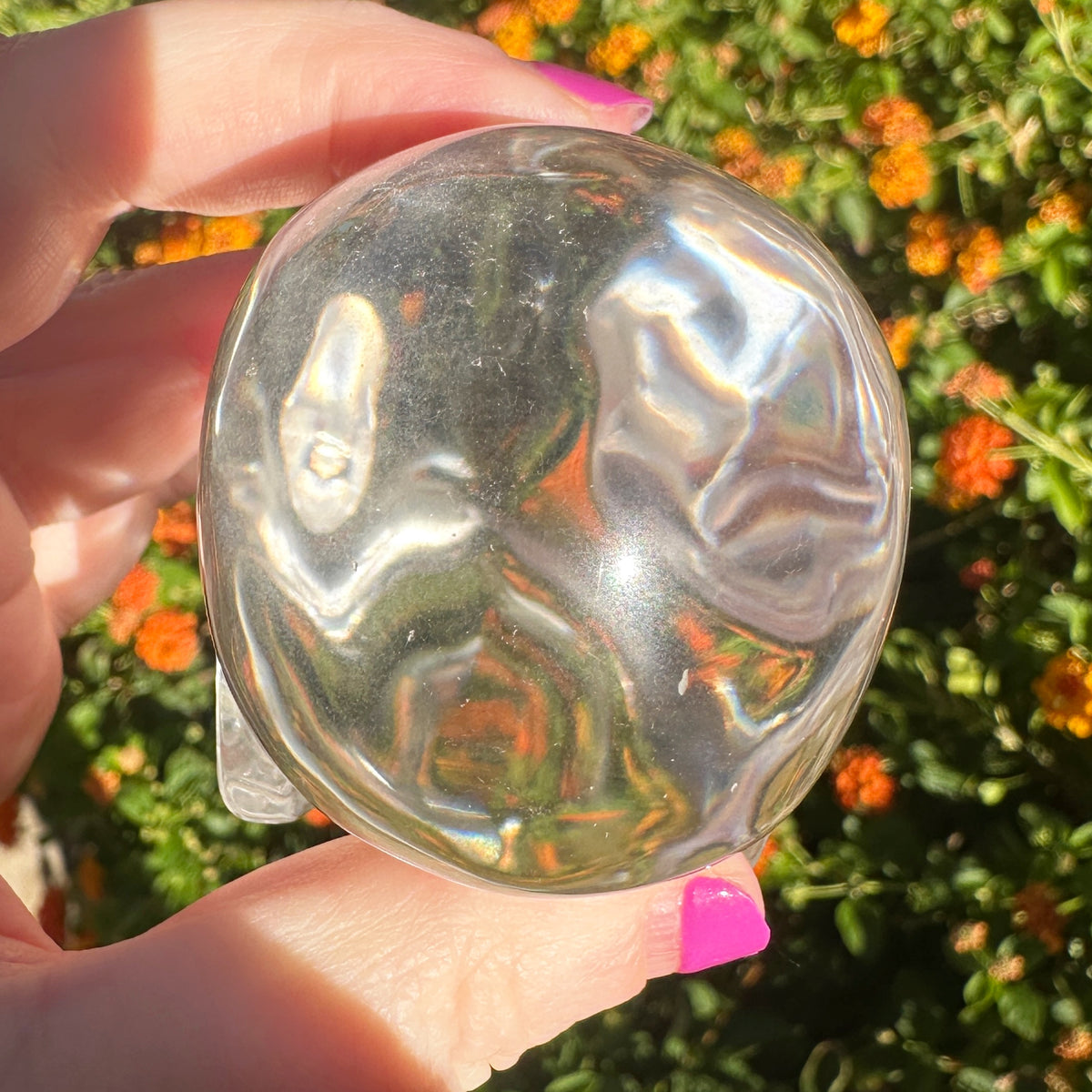 Ultra Clear Sirius Quartz Crystal Skull Carved by Leandro de Souza