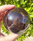 Large Star Garnet Sphere