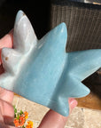 Blue Trolleite Dragon Carved By Leandro de Souza