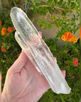 Twin Lemurian Quartz Crystal from Diamantina Brazil