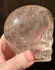 Golden Rutile Quartz Magical Child Crystal Skull Carved by Leandro de Souza