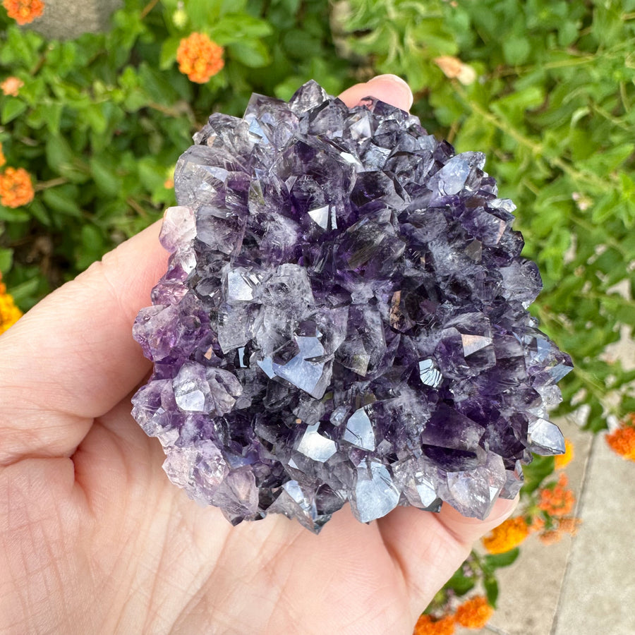 Amethyst Geode Raw Flower