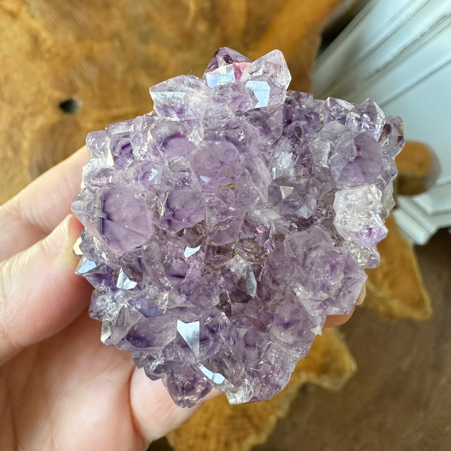 Amethyst Geode Stalactite Flower