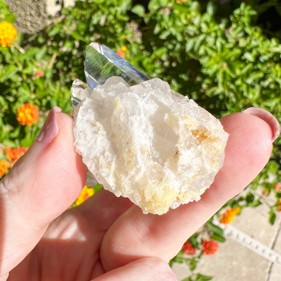 Arkansas Quartz Crystal Cluster Point - Collier Creek Mine