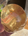 Ultra Clear Citrine Star Child Crystal Skull Carved by Leandro de Souza