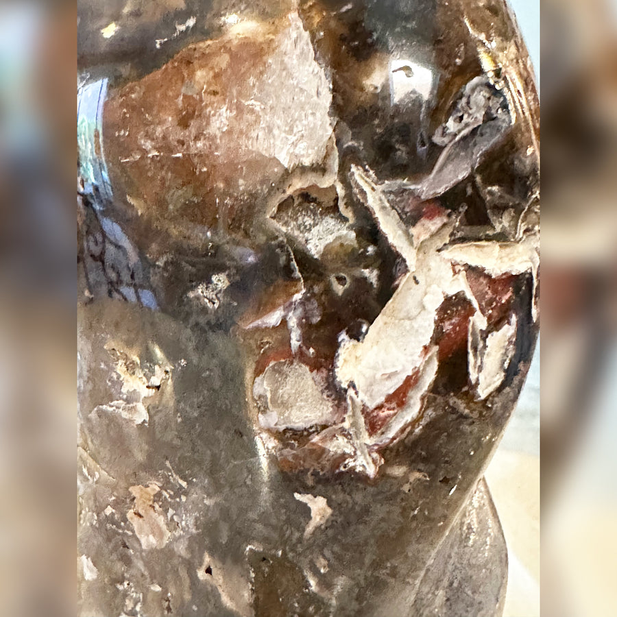 Circle 100-1 Shaman Quartz Magical Child Master Crystal Skull Carved by Leandro de Souza