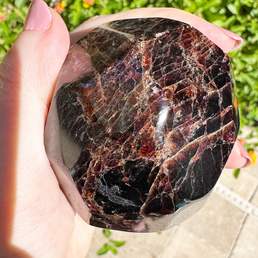 Large Natural Genuine Garnet Freeform Grade A