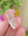 Sirius Quartz Crystal Mini Dragon Carved by Leandro de Souza