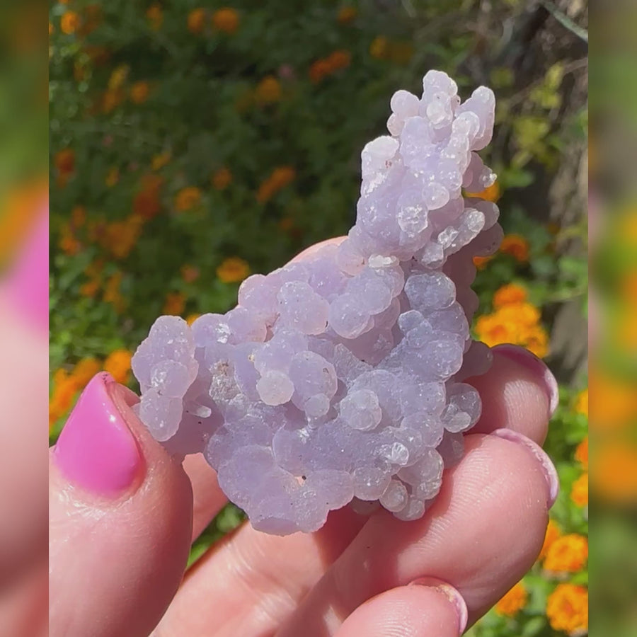 Grape Agate Cluster