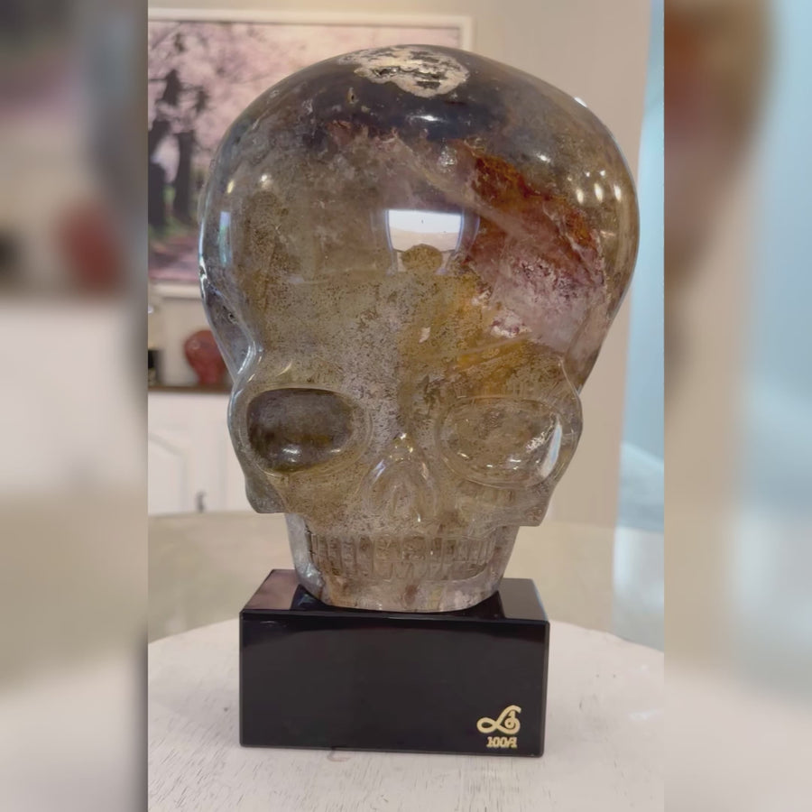 Circle 100-1 Shaman Quartz Magical Child Master Crystal Skull Carved by Leandro de Souza