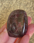 Rhodolite Garnet Palm Stone
