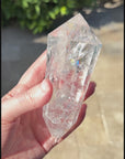 Rainbow Quartz Vogel Style Wand 12 Sided