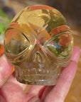 Ultra Clear Citrine Star Child Crystal Skull Carved by Leandro de Souza