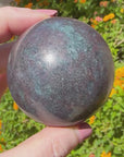 Ruby Kyanite Crystal Sphere