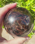 Large Garnet Sphere